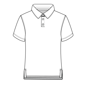 Fashion sewing patterns for MEN T-Shirts Polo A 638